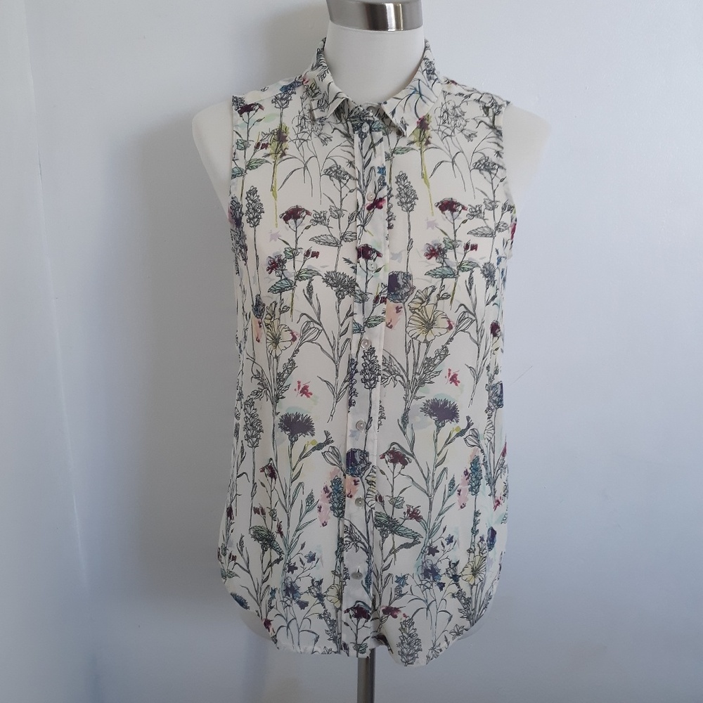 Floral print top - Picture 1 of 4